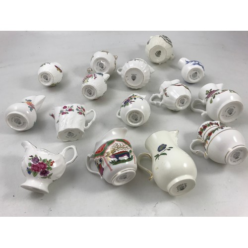 136 - COLLECTION OF ROYAL WORCESTER JUGS