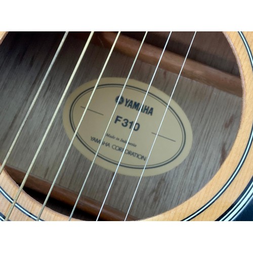 341 - YAMAHA F310 ACOUSTIC GUITAR (THIS GUITAR IS BELIEVED TO HAVE BEEN PLAYED BY DARIUS)