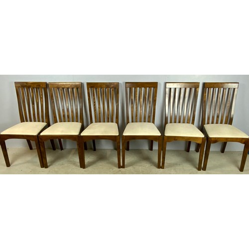 658 - SET OF SIX LAURA ASHLEY DINING CHAIRS