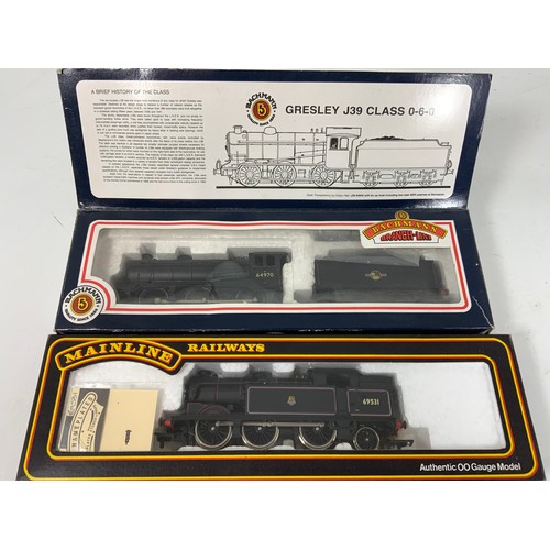 361 - BACHMANN 31-852A J39 64790, MAINLINE N2 69531 & TRIANG HORNBY R150S R39 LOCOMOTIVES PLUS R060 BR CLA... 