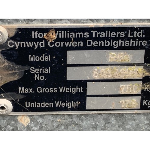 425 - IFOR WILLIAMS HIGH SIDED TRAILER