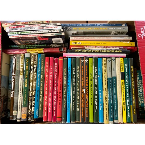 205 - RAILWAY BOOKS, A GOOD SELECTION OF BRADFORD BARTON TITLES, PLUS IAN ALLAN COLOUR TITLES ETC