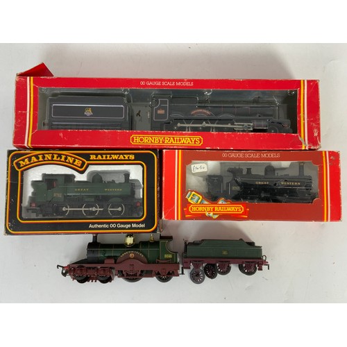 395 - HORNBY P/T BOXED R380 CLEVEDON COURT, PANNIER, MAINLINE PANNIER & U/B LORD OF THE ISLES