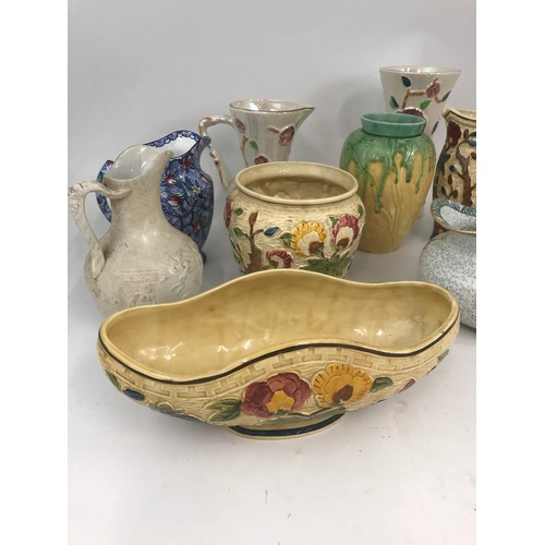 143 - JUGS, BOWLS & VASES INC WOODS INDIAN TREE