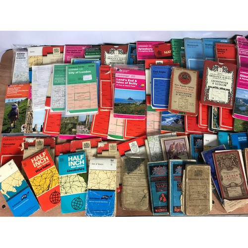 49 - A COLLECTION OF ORDNANCE SURVEY MAPS