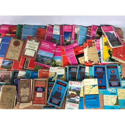 49 - A COLLECTION OF ORDNANCE SURVEY MAPS