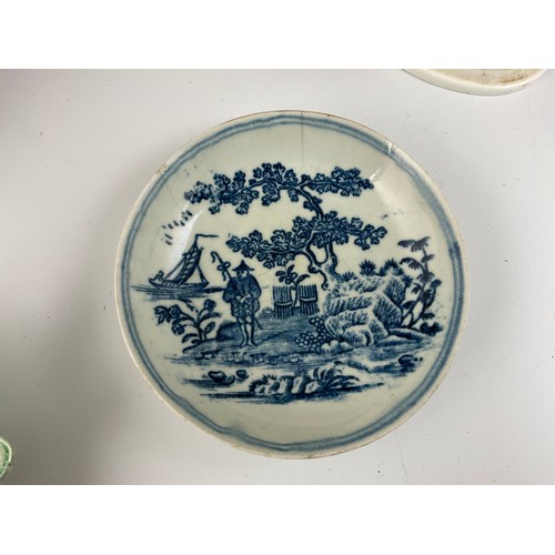 176 - A ROYAL WORCESTER BLANC DE CHINE WALL POCKET, WRYTHEN SHELL FORM WITH ENTWINED BRANCHES, A DOLPHIN A... 