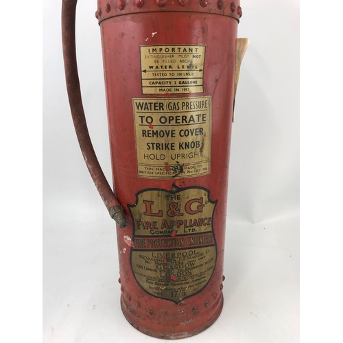 344 - OLD FIRE EXTINGUISHER