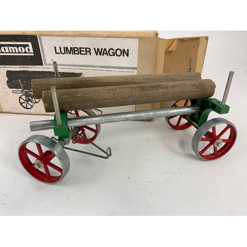 347 - MAMOD LOG WAGON IN ORIGINAL BOX