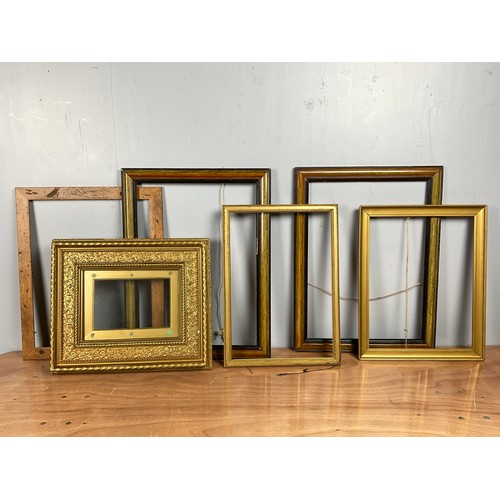 55 - MISC. GILT FRAMES