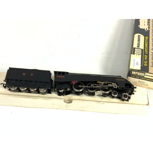 469 - WRENN, BOXED, W2213 4-6-2 CLASS A4 4903 PEREGRINE IN NE BLACK, PACKER NO 3