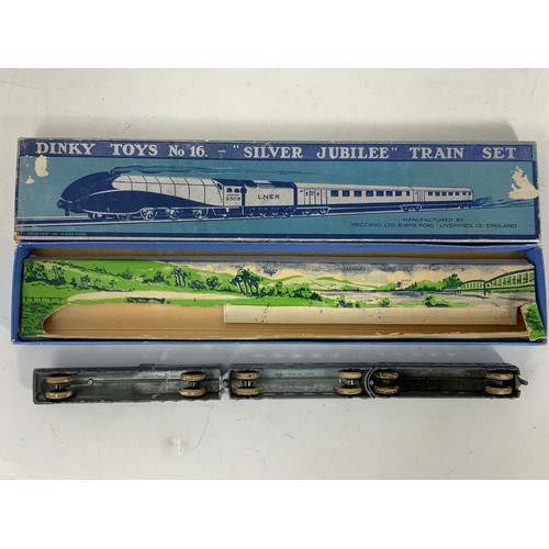 473 - DINKY TOTS NO 16 SILVER JUBILEE TRAIN SET. BOXED CONDITION,