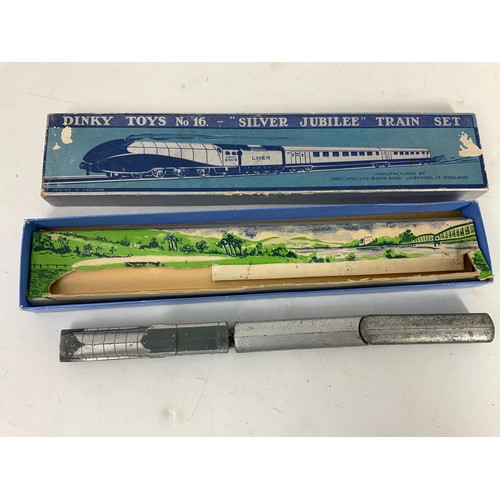 473 - DINKY TOTS NO 16 SILVER JUBILEE TRAIN SET. BOXED CONDITION,