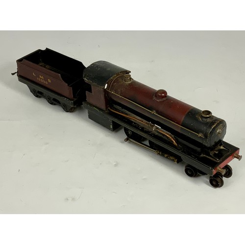 474 - A BOWMAN, UNBOXED 4-4-0 LIVE STEAM TENDER LOCOMOTIVE, LMS 13000, UNBOXED, NOT TESTED.