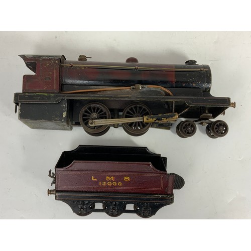 474 - A BOWMAN, UNBOXED 4-4-0 LIVE STEAM TENDER LOCOMOTIVE, LMS 13000, UNBOXED, NOT TESTED.