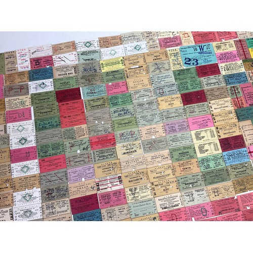 334 - COLLECTION OF RAILWAY TICKETS, MOSTLY SOUTHERN ENGLAND, ISLE OF WIGHT, S&D, & NUMEROUS PLATFORM TICK... 