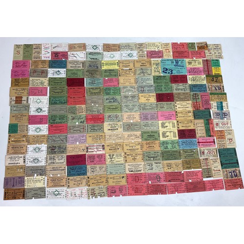 334 - COLLECTION OF RAILWAY TICKETS, MOSTLY SOUTHERN ENGLAND, ISLE OF WIGHT, S&D, & NUMEROUS PLATFORM TICK... 