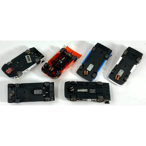 194 - 6 U/B MODEL RACING SLOT CARS