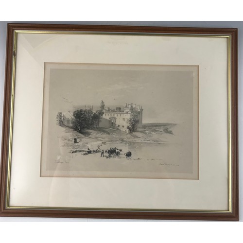 5 - DAVID ROBERTS PICTURE DEPICTING LINLITHGOW PALACE