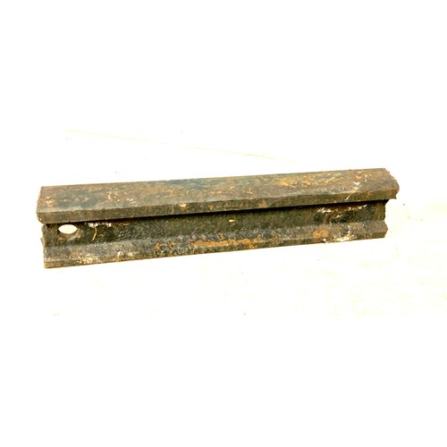 271 - RAILWAYANA 70 CM LENGTH OF BULL HEAD RAIL