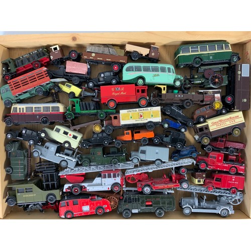 169 - MODEL DIECAST COLLECTION, MANY RAILWAY THEMED, GWR VEHICLES, 00 SCALE VEHICLES, BUSES, ALL GOOD FOR ... 