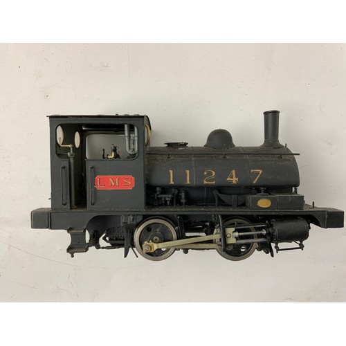 449 - 0 GAUGE BOXED SEVENSCAL PUG, 0-4-0 ST , CHUFFS MODEL TRAIN KIT, MADE, NOT TESTED.