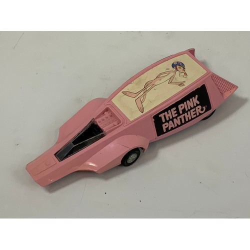 157 - DINKY & CORGI MIXED DIECAST, PLUS PLASTIC MECCANO PINK PANTHER CAR, ERTL AIRCRAFT, PLASTIC RACING TR... 