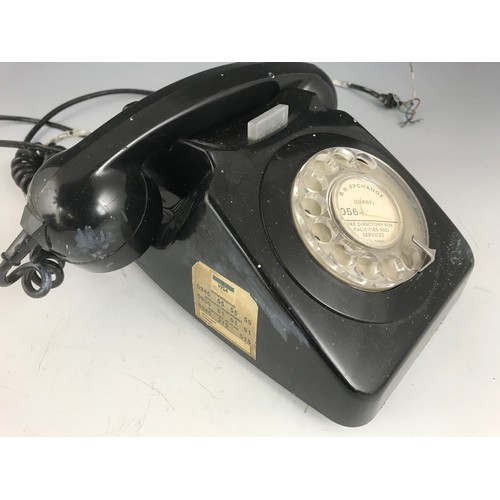 407 - OLD BLACK GPO TELEPHONE