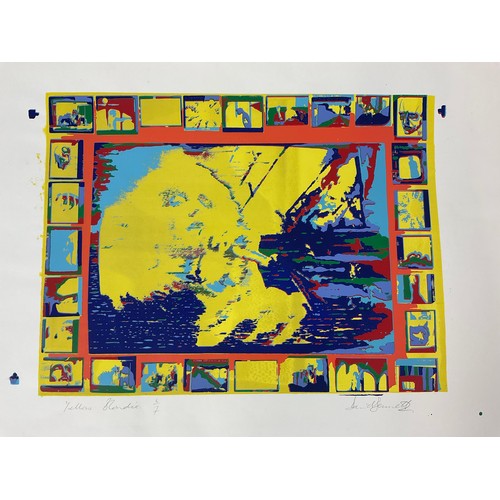 62 - LARGE QTY. FINISHED AND UNFINISHED PRINTS, BELIEVED TO BE THE WORK OF ART STUDENTS AND PROBABLY DATI... 