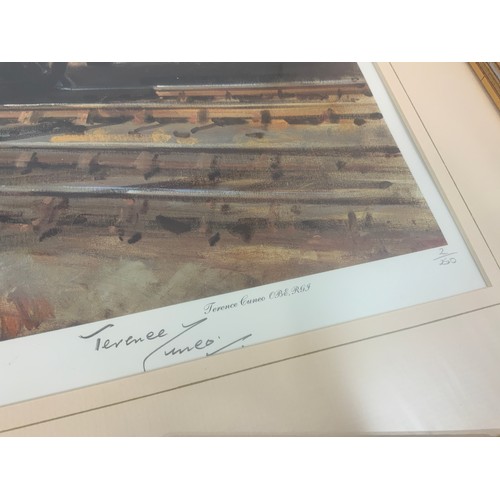 207 - TERENCE CUNEO SIGNED LIMITED EDITION FRAMED PRINT, NUMBERED 2/250, EVENING STAR