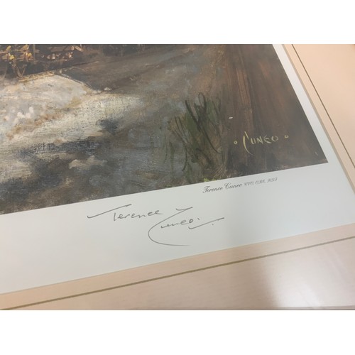 209 - TERENCE CUNEO SIGNED LIMITED EDITION FRAMED PRINT 2/500 THE SOUTH WALES PULLMAN