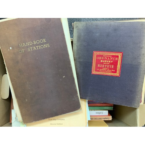 215 - RAILWAY MAPS, DIAGRAMS & GAZETTEERS. INC. RA COOKE TRACK DIAGRAMS, BAKERS ATLAS INC. NO 1, WILD SWAN... 