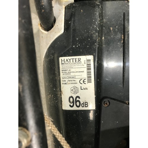 509 - BRIGGS & STRATTON HAYTER PETROL MOWER