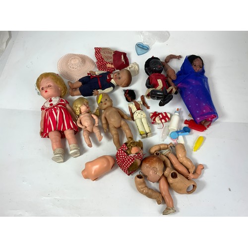 34 - COLLECTION OF VARIOUS CHILDRENS DOLLS