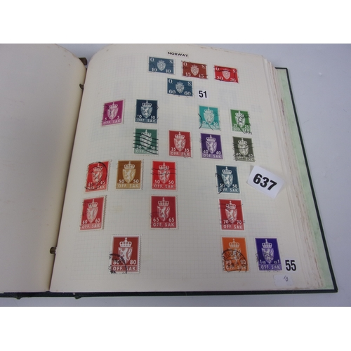 359 - STAMPS, WORLD N-P, 280 MINT + 2300 USED ALL DIFFERENT IN STOCK BOOK AND DATED SG VALUE £2150