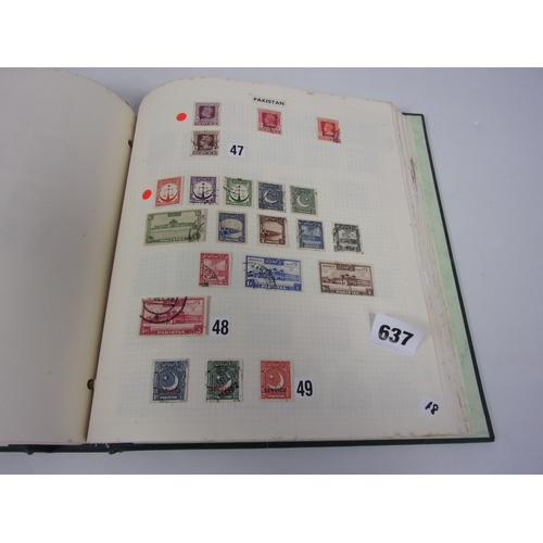 359 - STAMPS, WORLD N-P, 280 MINT + 2300 USED ALL DIFFERENT IN STOCK BOOK AND DATED SG VALUE £2150