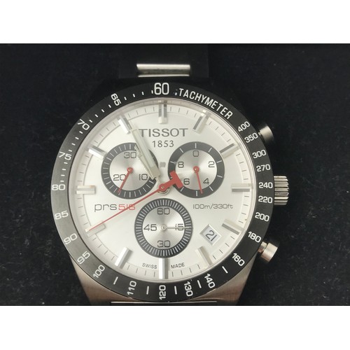 493 - GENTS TISSOT CHRONOGRAPH WATCH IN ORIGINAL BOX