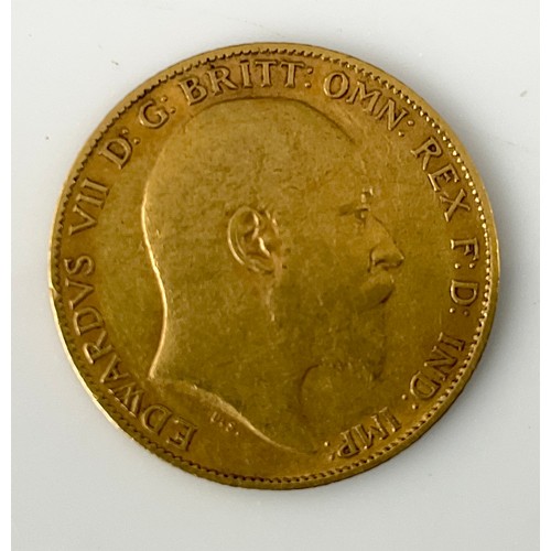 617 - EDWARD VII HALF SOVEREIGN, 1902