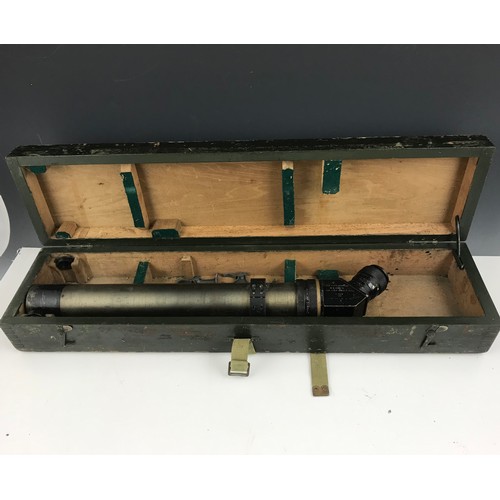 205 - MILITARY SIGHTING TELESCOPE No.9 MK. II IN CASE