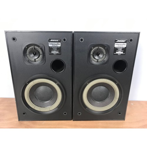 115 - PR. WHARFEDALE E30 SPEAKERS AND A PR. BOSE 3000XL SPEAKERS