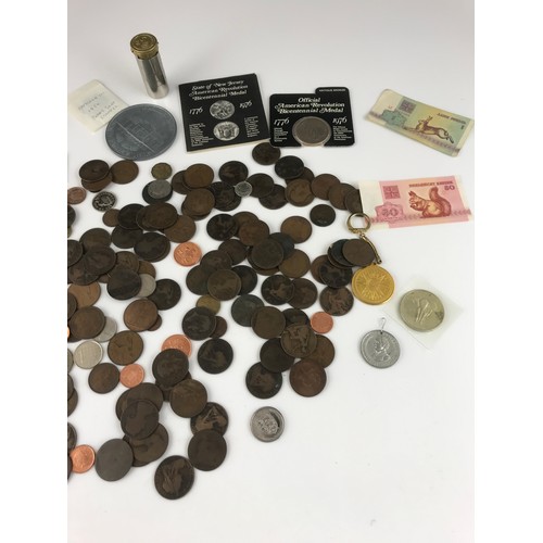 463 - MISCELLANEOUS COINS ETC