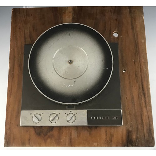 118 - GARRARD 401 REGARD DECK, NO TONE ARM, AF