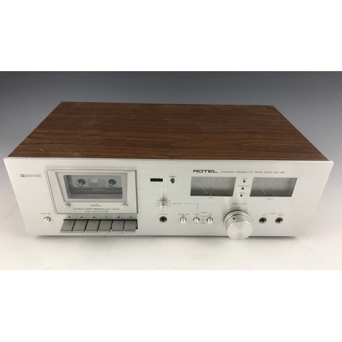 120 - HI FI SEPARATES, NAD 310 STEREO INTEGRATED AMPLIFIER AND A ROTEL RD18F STEREO CASSETTE DECK