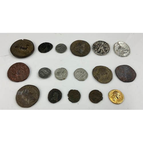 454 - LARGE QTY. MISC. COINS INC. GREEK/ ROMAN COINS