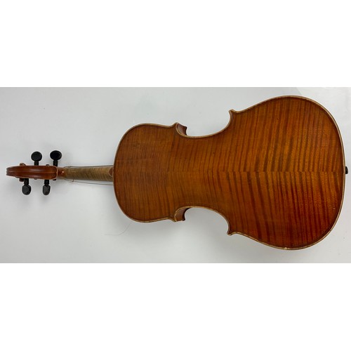 307 - VIOLIN WITH A BOW STAMPED HART & SON