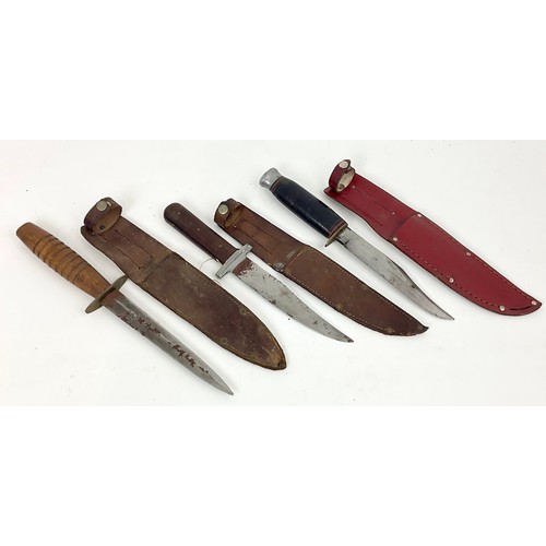 142 - MISC. REPRODUCTION WEAPONS AND 3 SHATH KNIVES