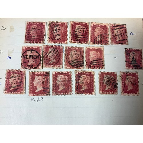 418 - STAMP INTEREST, KG VI CORONATION STAMPS IN ALBUM, MINT SMALL FOLDER OF GB QV 1d PLATES, STRAND ALBUM... 