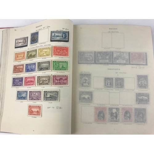 421 - STAMP INTEREST, GIBBONS KG6 PRINTED ALBUM, MINT & UNMOUNTED MINT, WELL FILLED, NOTED SILVER WEDDINGS... 