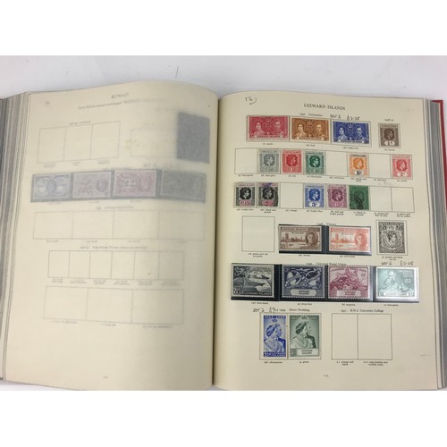 421 - STAMP INTEREST, GIBBONS KG6 PRINTED ALBUM, MINT & UNMOUNTED MINT, WELL FILLED, NOTED SILVER WEDDINGS... 