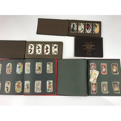 281 - COLLECTION OF CIGARETTE CARDS IN ALBUMS AND LOOSE,